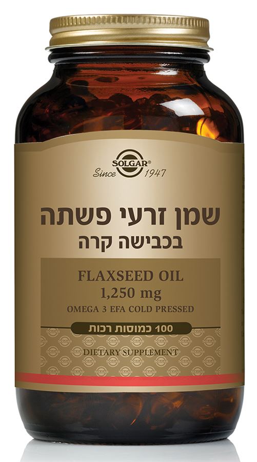 שמן זרעי פשתה 1250 מ