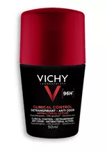 וישי לגבר Clinical Control דאודורנט רול-און 96 שעות – 50 מ״ל 