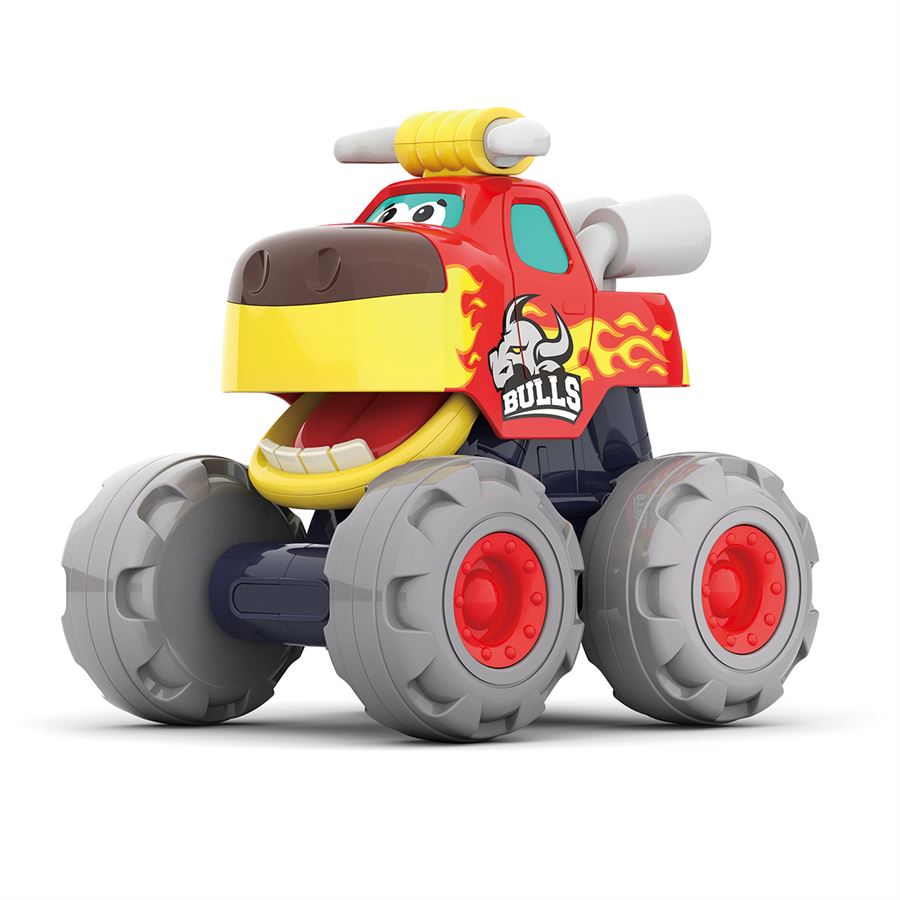 משאית מפלצת שור-Huile Toys Monster Truck Bull
