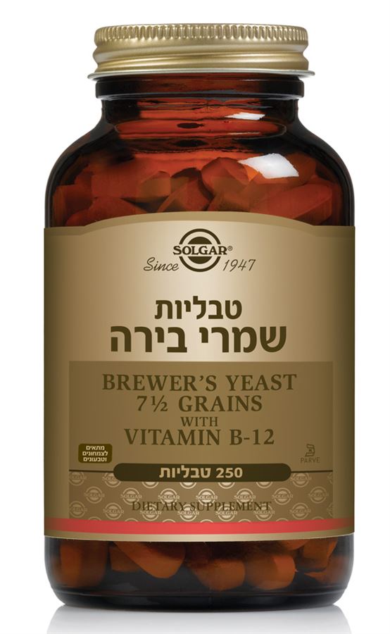 טבליות שמרי בירה 250 טבליות