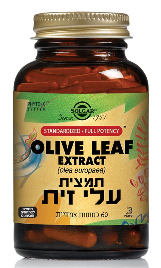 תמצית עלי זית 60 כמוסות
