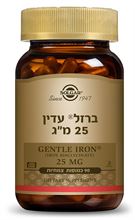 ברזל עדין 25 מ"ג 90 כמוסות 