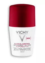 וישי דאודורנט Clinical Control רול-און 96 שעות – 50 מ״ל 