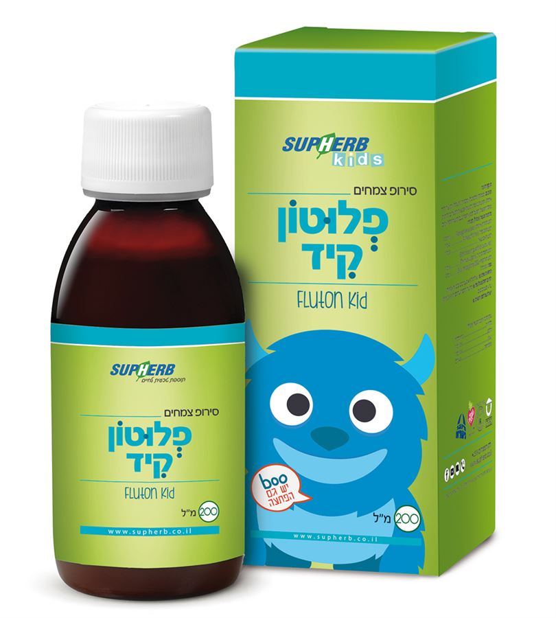 סירופ פלוטון קיד 200 מ